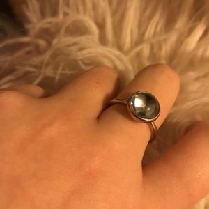 pandora aqua droplet ring pandora aqua droplet ring